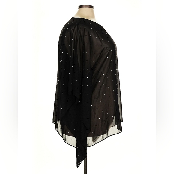 Michael Kors Sheer Studded Blouse – 3X – EUC - Picture 3 of 8